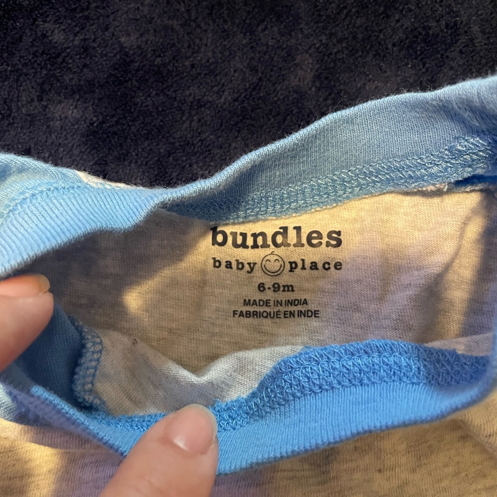 x2 Baby Rompers 6-9mos - Picture 4 of 5
